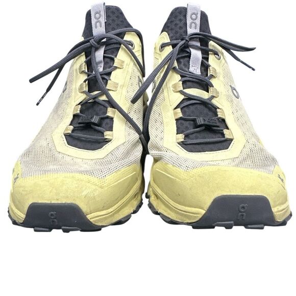 On Running Lime and Black Trail Shoes main image 10